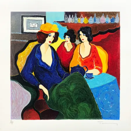 Siebdruck Tarkay - MEMORY II