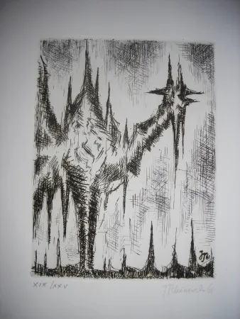 Radierung Tchorzewski - The international avant garde 4