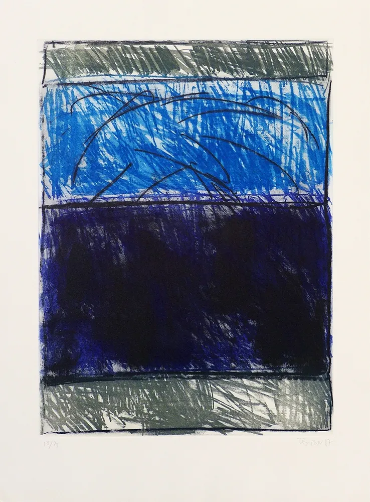 Kaltnadelradierung Teixidor - La Noche