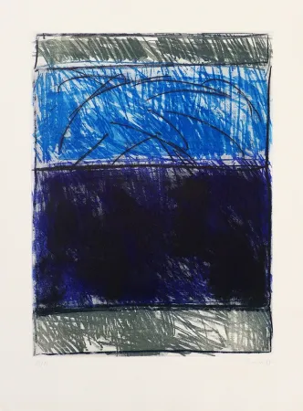 Kaltnadelradierung Teixidor - La Noche