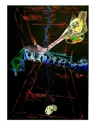 Radierung Und Aquatinta Telemaque - Roland Garros II