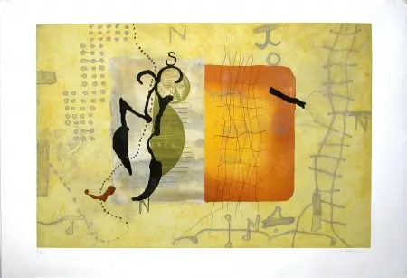 Radierung Und Aquatinta Texier - Le théâtre du monde