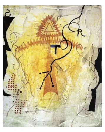 Radierung Und Aquatinta Texier - Soleil ouvert