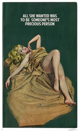 Siebdruck The Connor Brothers - All She Wanted Was To Be Someone's Most Precious Person