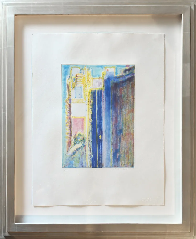 Aquatinta Thiebaud - City Edge