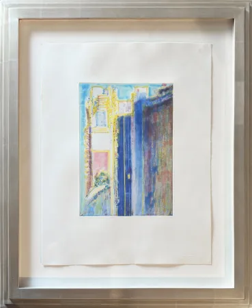 Aquatinta Thiebaud - City Edge