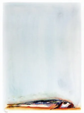 Lithographie Thiebaud - Trout Fishing in America