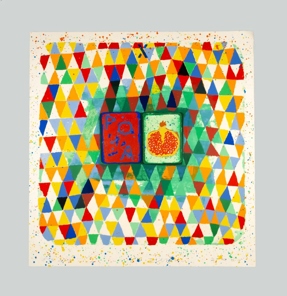 Siebdruck Tilson - Conjuction 