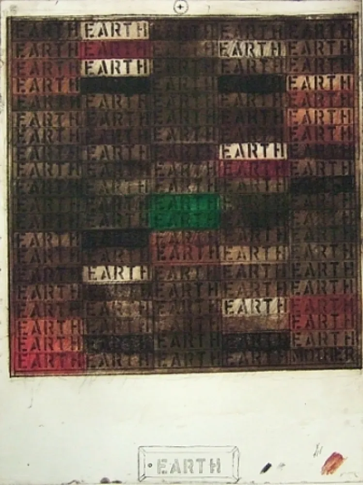 Aquatinta Tilson - Earth