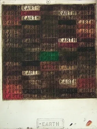 Aquatinta Tilson - Earth