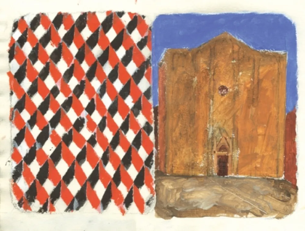 Aquatinta Tilson - Stones of Venice Sant'Alvise Diptych