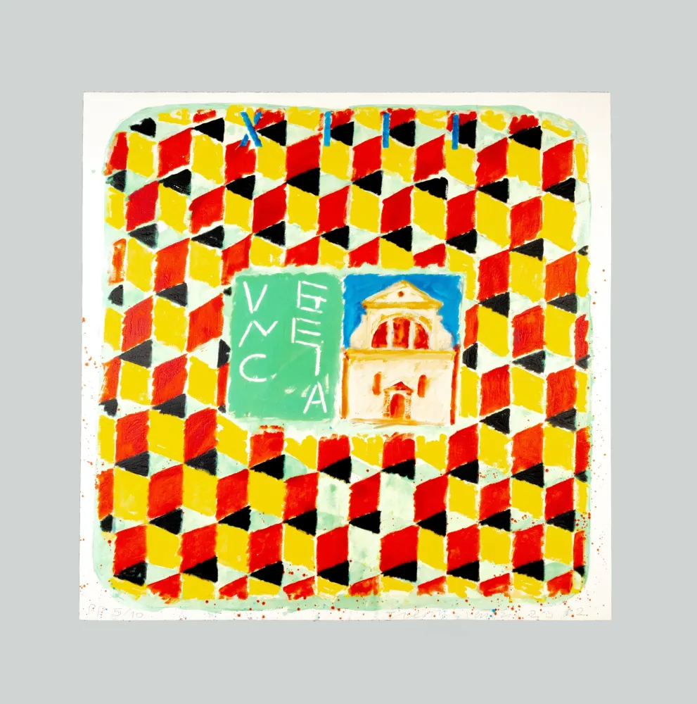 Carborundum Tilson - The Stones of Venice. San Trovaso, Venusia