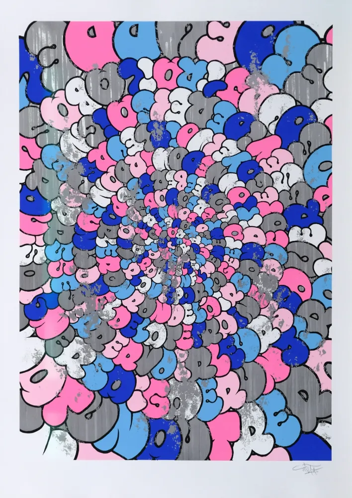 Siebdruck Tilt - Spiral