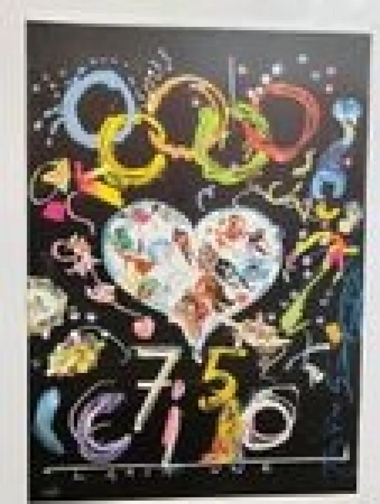 Siebdruck Tinguely - 75 CIO, Lausanne II