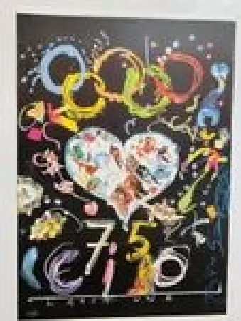 Siebdruck Tinguely - 75 CIO, Lausanne II