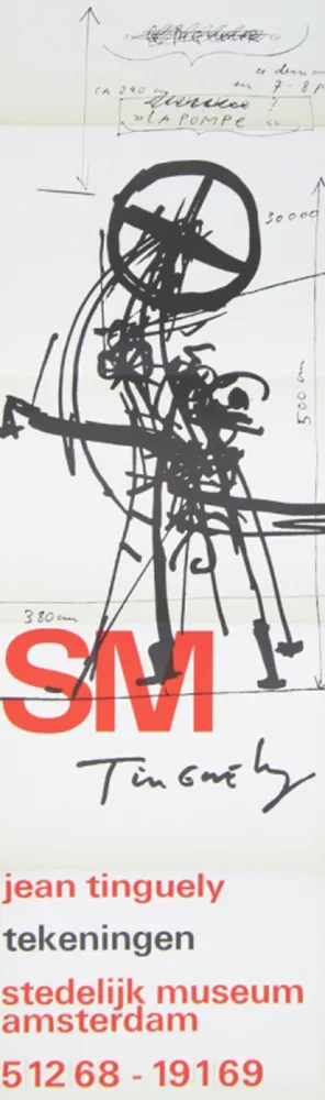 Plakat Tinguely - '' La Pompe ''