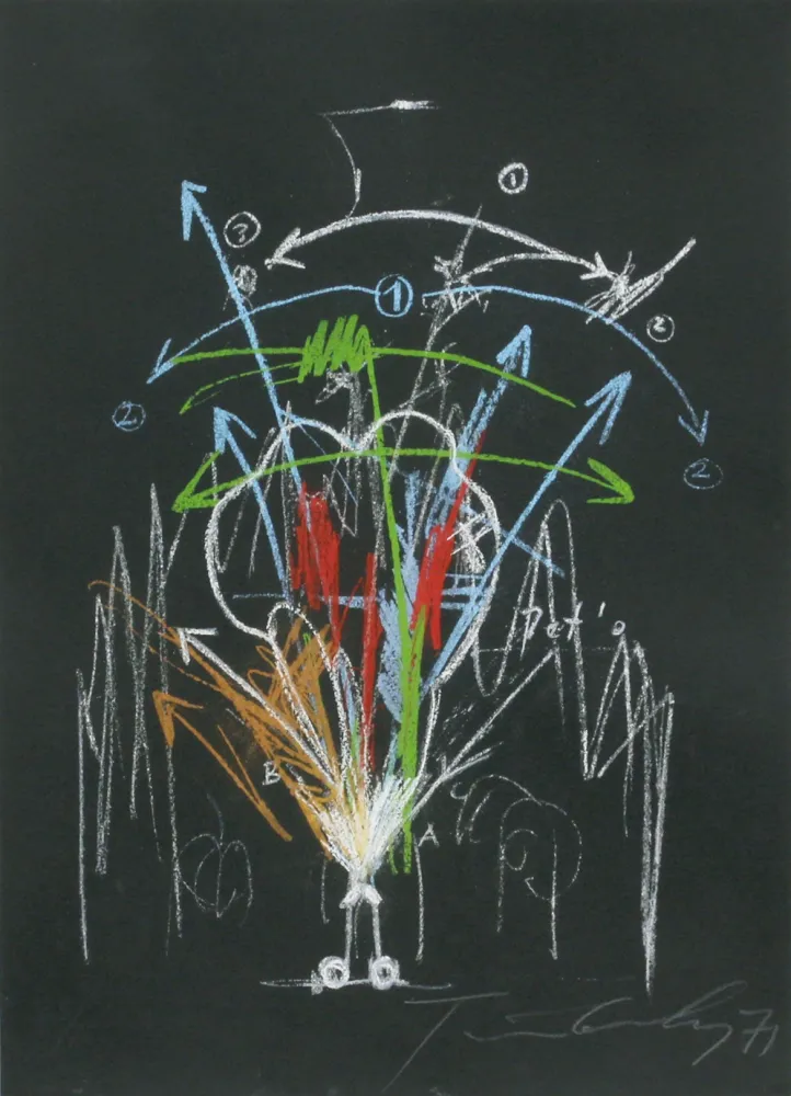 Siebdruck Tinguely - La vittoria