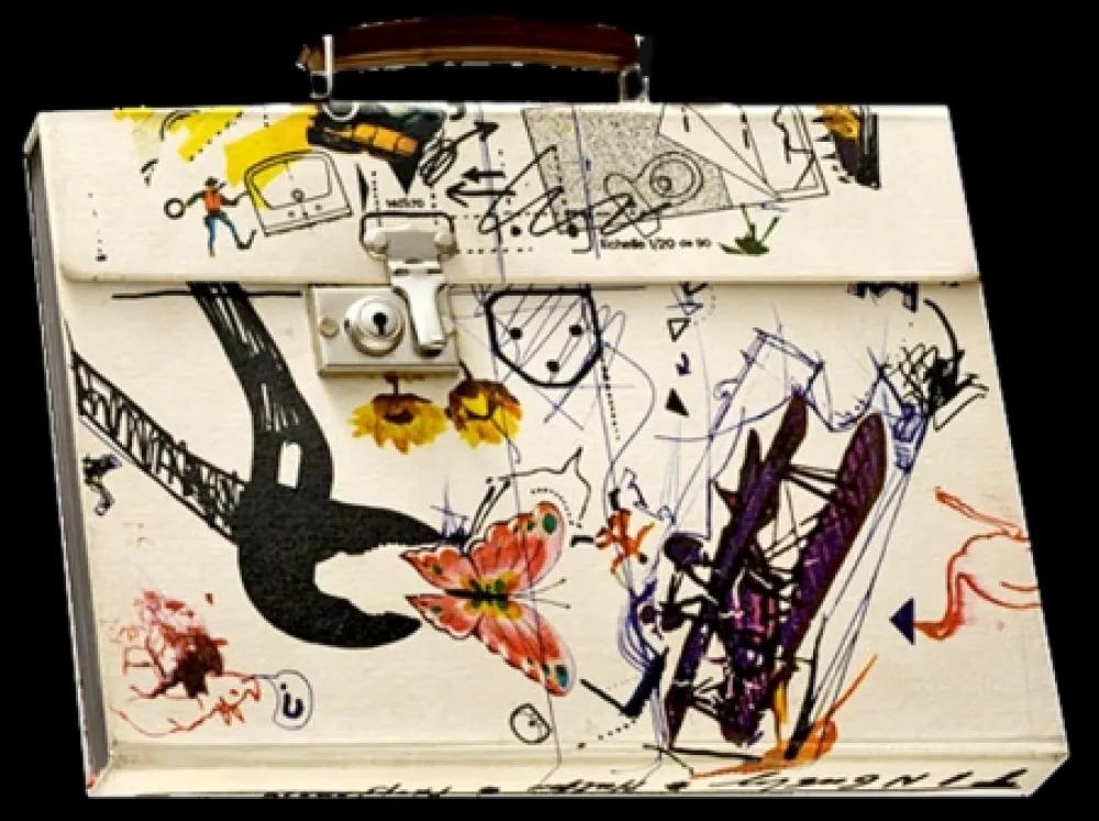 Illustriertes Buch Tinguely - Meta