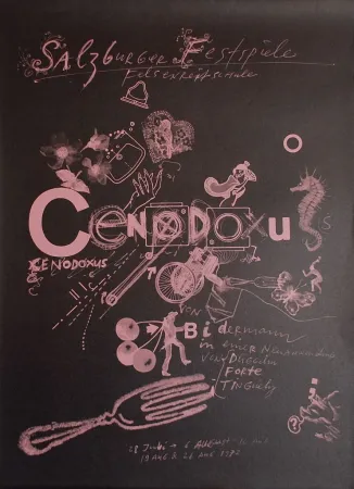 Plakat Tinguely - Salzburger Festipiele