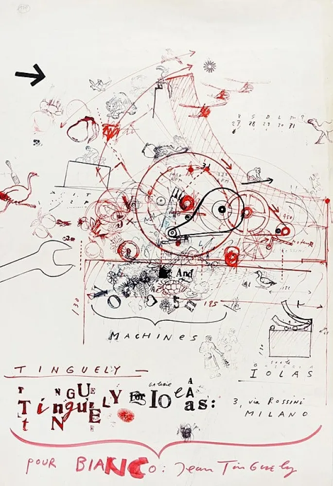 Offset Tinguely - Tinguely - Galleria Iolas, 1966