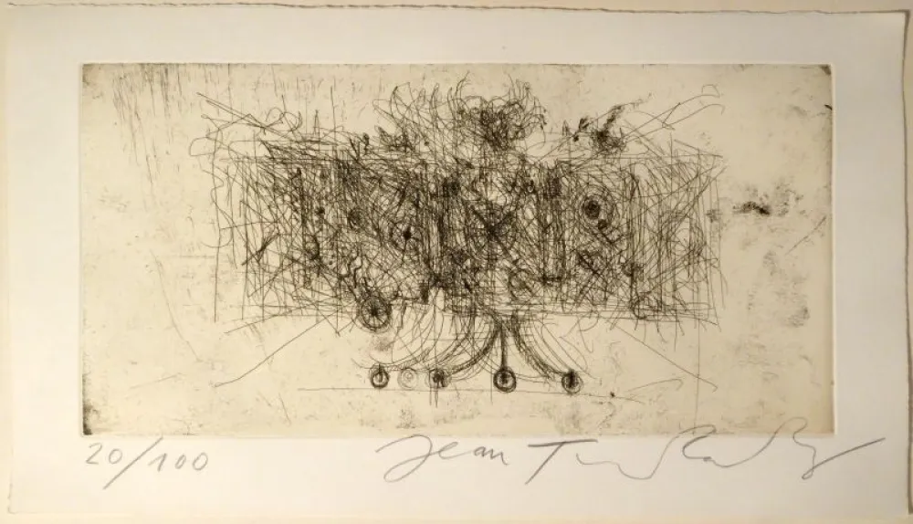 Illustriertes Buch Tinguely - Tinguely par Tinguely