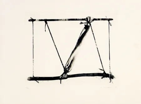 Aquatinta Titus Carmel - Agrès