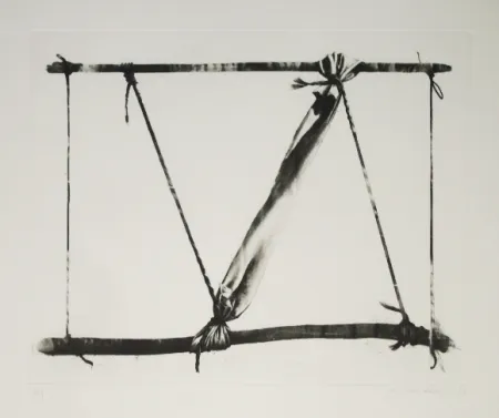 Radierung Und Aquatinta Titus-Carmel - Agrès 2