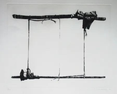 Radierung Und Aquatinta Titus-Carmel - Agrès 4