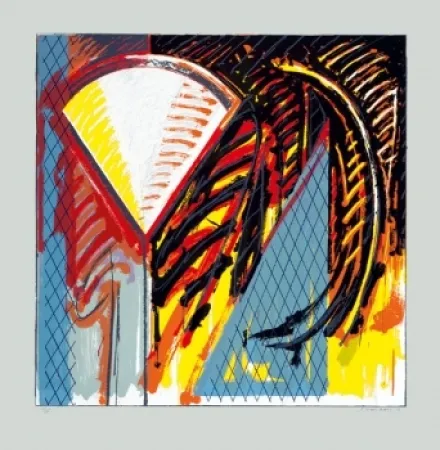 Siebdruck Titus Carmel - Armorial I