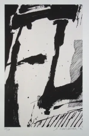 Siebdruck Titus Carmel - Cairn