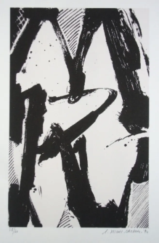 Siebdruck Titus Carmel - Cairn