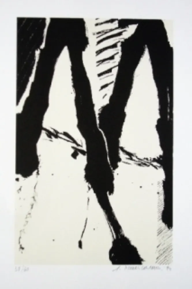 Siebdruck Titus Carmel - Cairn