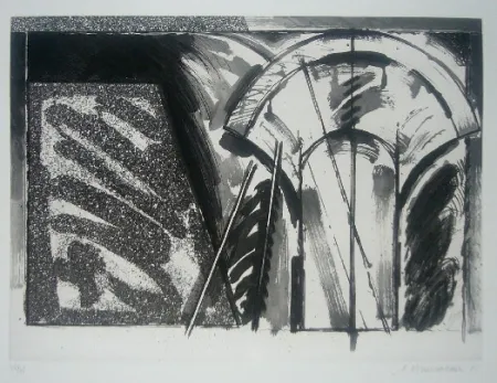 Aquatinta Titus Carmel - Chancay IX