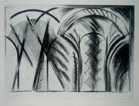 Aquatinta Titus Carmel - Chancay VIII