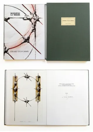 Illustriertes Buch Titus Carmel - Derrière le Miroir n° 243. GÉRARD TITUS-CARMEL (Janvier 1981). TIRAGE DE LUXE SIGNÉ.