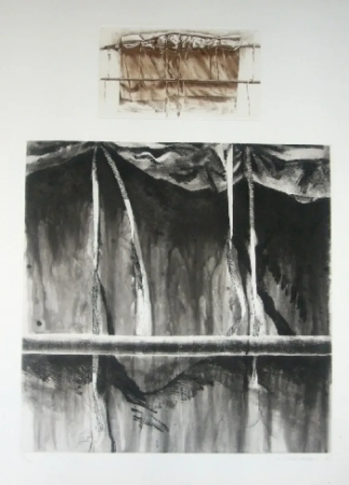 Aquatinta Titus Carmel - Narwa 2