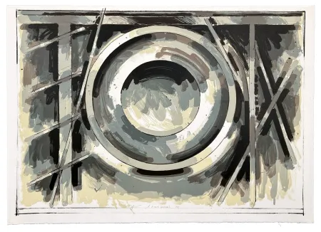 Lithographie Titus Carmel - Sans titre 1