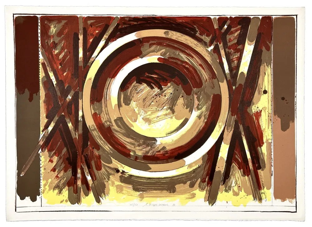 Lithographie Titus Carmel - Sans titre 2