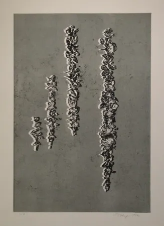 Aquatinta Tobey - They’ve come back I