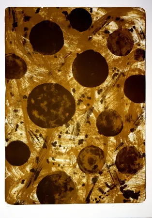 Lithographie Tøjner - Recherche de formes dispersées I