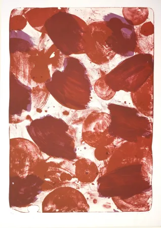 Lithographie Tøjner - Recherche de formes dispersées VII