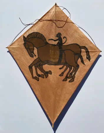 Keine Technische Toledo - Monkey Riding Horse Kite