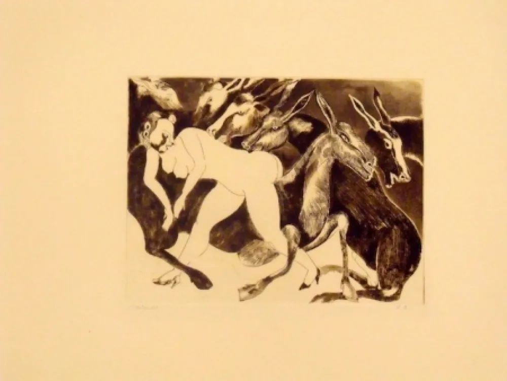 Radierung Und Aquatinta Toledo - Sans titre