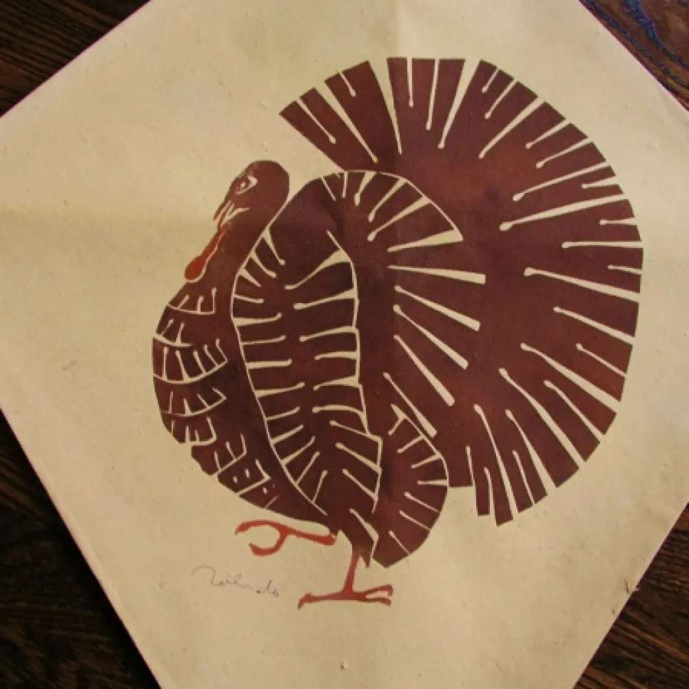 Siebdruck Toledo - Turkey kite I