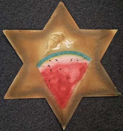 Siebdruck Toledo - Watermelon star kite