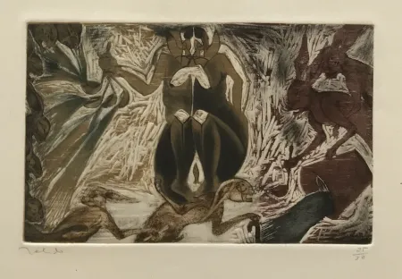 Stich Toledo - Woman and Rabbits