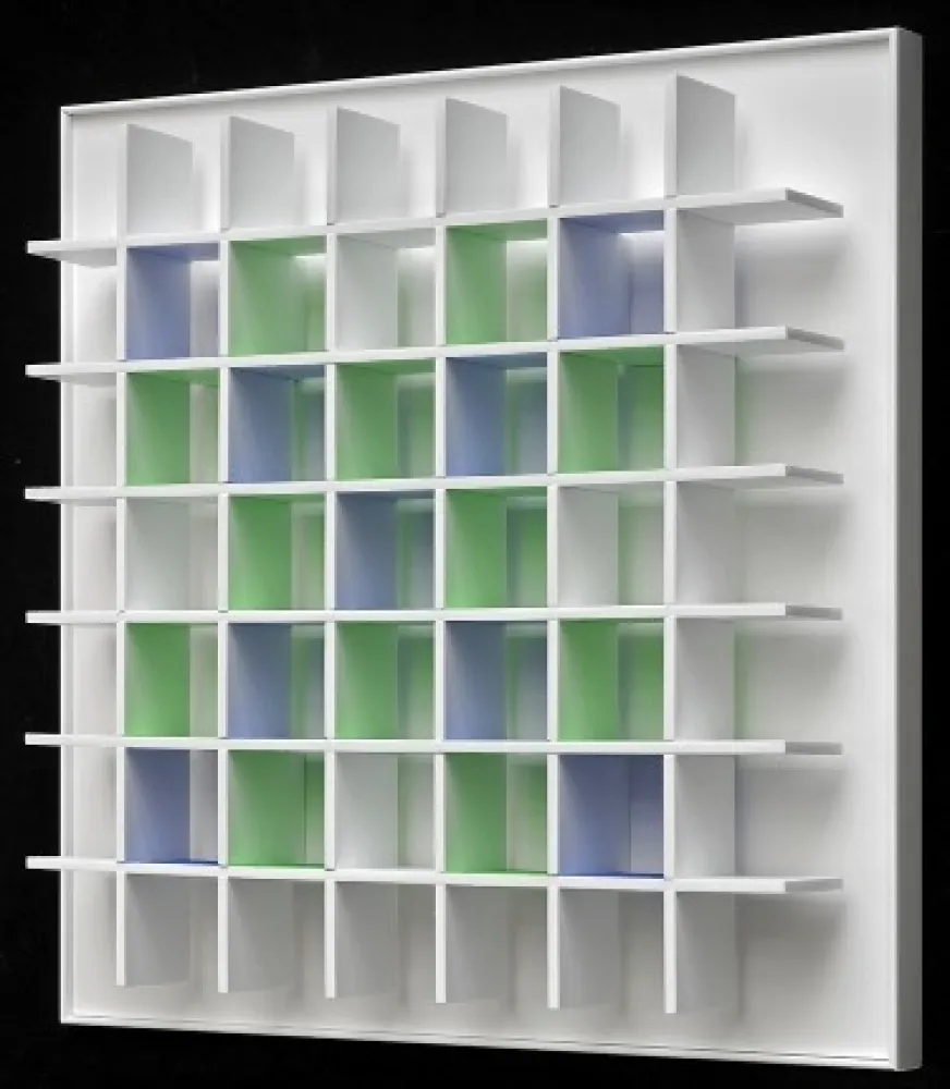 Siebdruck Tomasello - Grille Chromoplastique c