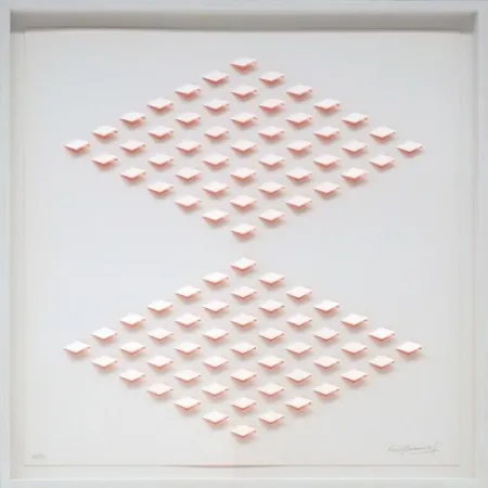 Lithographie Tomasello - S/T 2 - Naranja