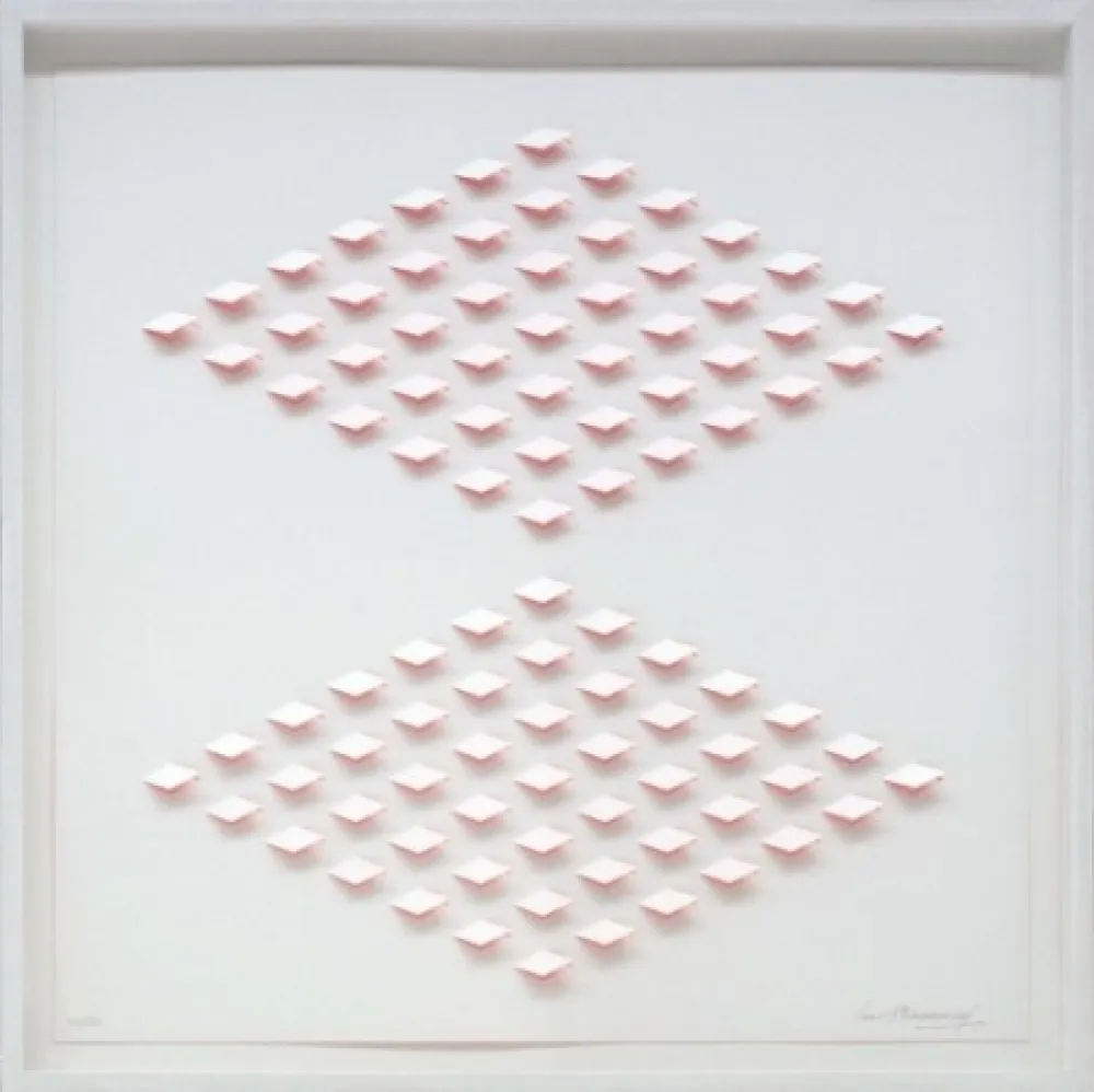 Lithographie Tomasello - S/T 2 Rosa