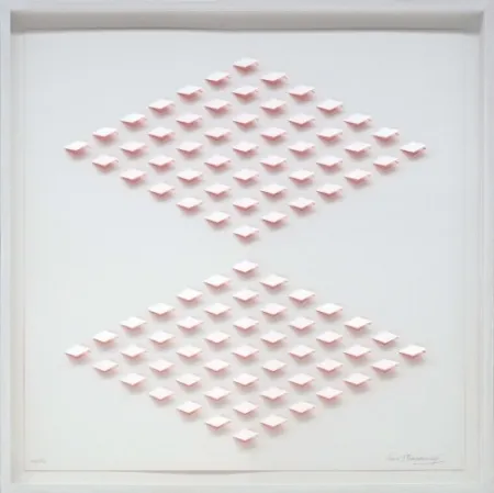 Lithographie Tomasello - S/T 2 Rosa